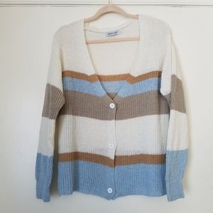 Stripe cardigan